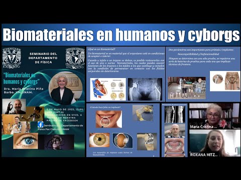 Biomateriales en humanos y cyborgs (María Cristina Piña Barba)