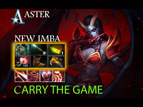 QUEEN OF PAIN |  Best mid lane hero |  No Mercy | Power of Hard Carry - Dota 2