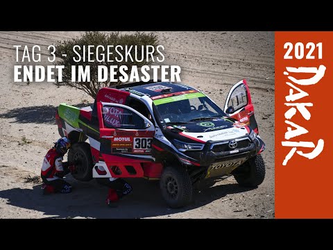 Inside Dakar 2021: Tag 3 - Siegeskurs endet durch Navigationsfehler und Plattfüße im Desaster