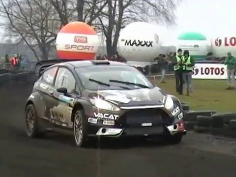 53 Rajd Barbórka Warszawska 2015 Grzesiński najdłuższy skok na Bemowie