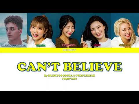 RUDRYGO SOUSA & PURPLEBECK - Can't Believe (Color Coded PT-PT/ENG)