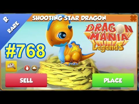 Rare SHOOTING STAR Dragon Breeding + Hatching! - DML #768