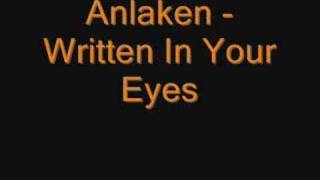 Anlaken - Written In Your Eyes