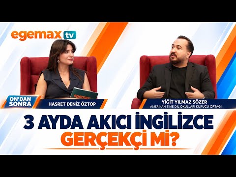 3 Ayda Akıcı İngilizce Gerçekçi mi? | Yiğit Yılmaz Sözer | On’dan Sonra