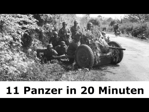 11 Feindpanzer in 20 Minuten zerstört / Hubert Brinkforth