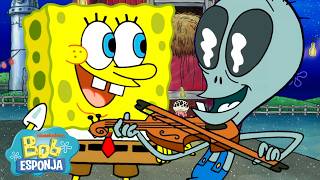Bob Esponja | 60 Minutos de momentos icônicos das NOVAS temporadas de Bob Esponja 🧽 | Português