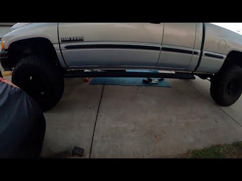 Installing Running Boards on a Dodge 2500