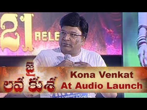 Kona Venkat at Jai Lava Kusa Movie Audio Launch