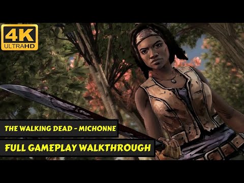 The Walking Dead: Michonne - Full Gameplay Walkthrough Movie - No Commentary - 4K