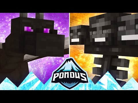 Pondus #10 - WITHER BOSS vs ENDER DRAGON?!