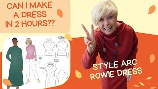 Sew A Stylish Knit Dress In Two Hours | Style Arc Rowie Dress SewAlong