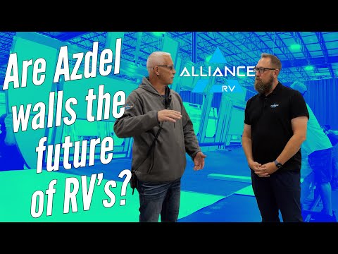 AZDEL lamination plant tour Alliance RV