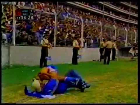 Gol de Carlos Alberto Juarez. Emelec 1 - El Nacional 0. Emelec Campeón 2001