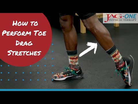 How to Perform Toe Drag Stretches