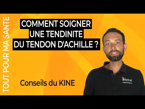 Tendinite au tendon d'Achille : le traitement