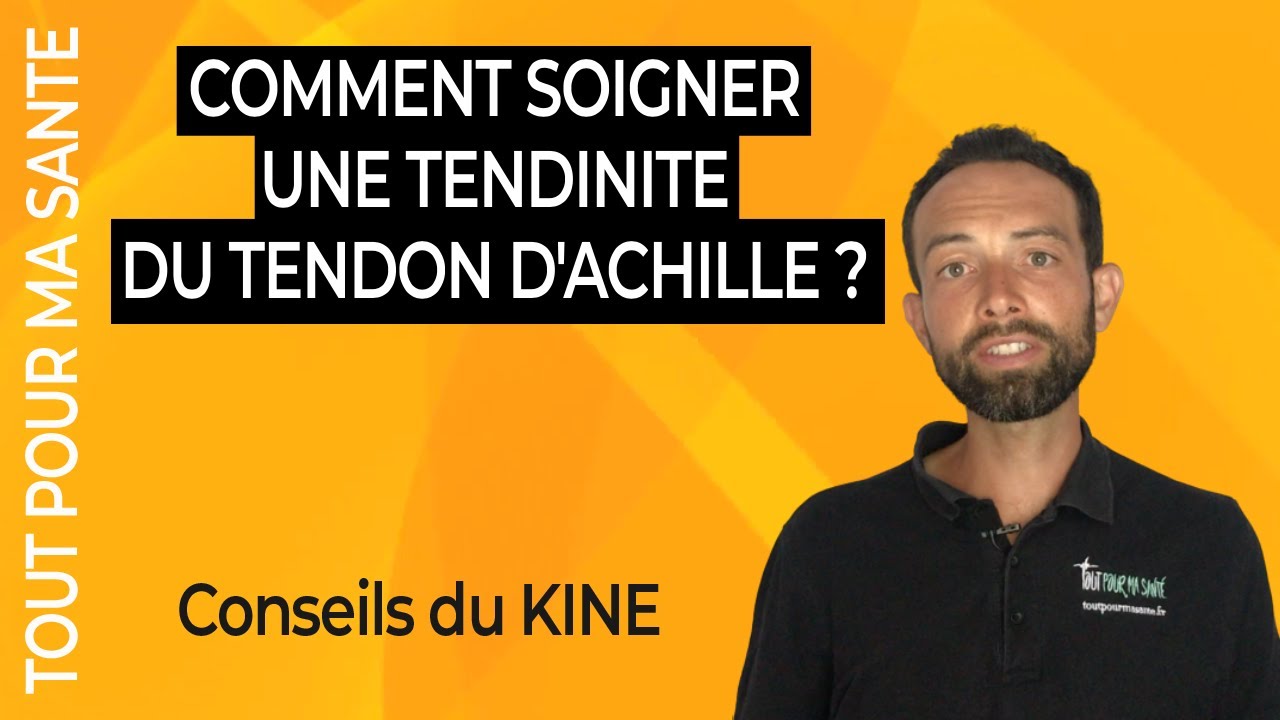 Tendinite au tendon d'Achille : le traitement