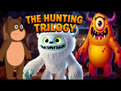 We're Going on a Bear, Monster and Yeti Hunt Trilogy with Little ICY | Little ICY Productions