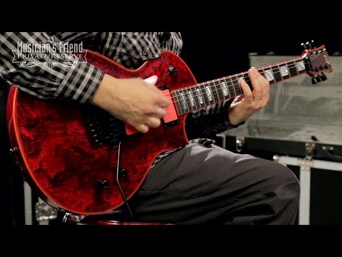 ESP Gary Holt Signature EC Electric Guitar, Liquid Metal Lava