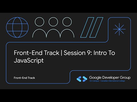 Front End Web Development Track Session 9 Java Script
