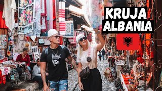 INSANE Albanian Mountain Town, Krujë! Traditional BAZAAR Shopping and Eating Local Food!