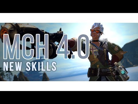 Final Fantasy XIV - Guns, Dragons & Steel  (4.0 Machinist Skills)