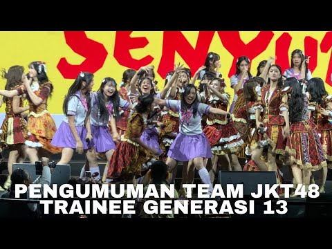 Heboh! Momen Pengumuman di Meet & Greet JKT48! Gen 13 Naik Team & Mini Tour Ayo Senyumlah!