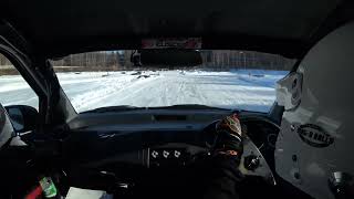 2025.02.02 HOKKAIDO BLIZZARD RALLY SS2 SHIN CHITOSE B1 Car No.16