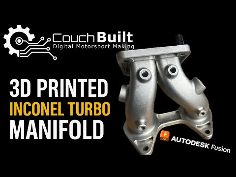 Design and print an Inconel turbo manifold - Building a 13B Rotary BMW i8 : EP3