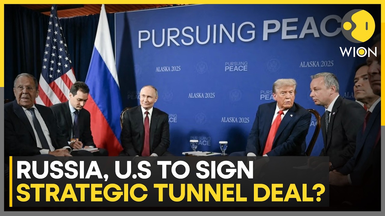 Russia-US To Sign Strategic Bering Strait Tunnel Deal? | WION News