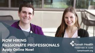 Tomah Health is Hiring Passionate Professionals