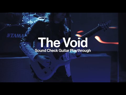 Spiritbox - The Void - (Mike Stringer Sound Check Guitar Playthrough)