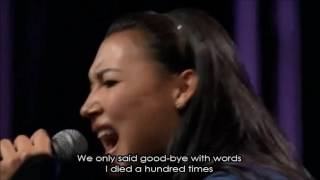 Glee - Back To Black (Full Performance with Lyrics)