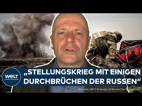 PUTINS KRIEG: Russen preschen weiter vor! An diesen Orten im Donbass konzentriert sich der Kampf