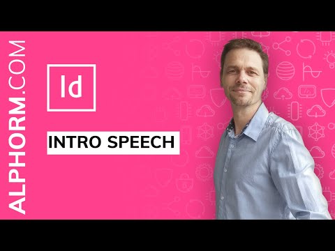 Formation Indesign CC 2019 L essentiel | Intro speech