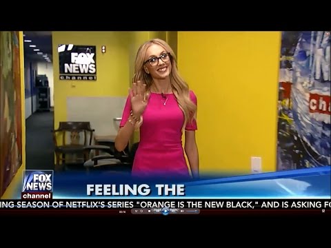 04-30-17 Kat Timpf on Fox & Friends - Entering The Studio