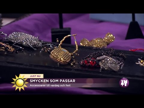 Pimpa dig själv - hitta de rätta smyckena! - Nyhetsmorgon (TV4)
