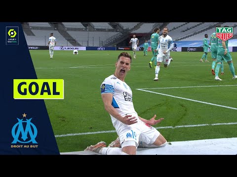 Goal Arkadiusz Krystian MILIK (90' +5 pen - OM) OLYMPIQUE DE MARSEILLE - ANGERS SCO (3-2) 20/21