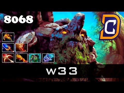 w33 Tiny - 8068 MMR Ranked Dota 2