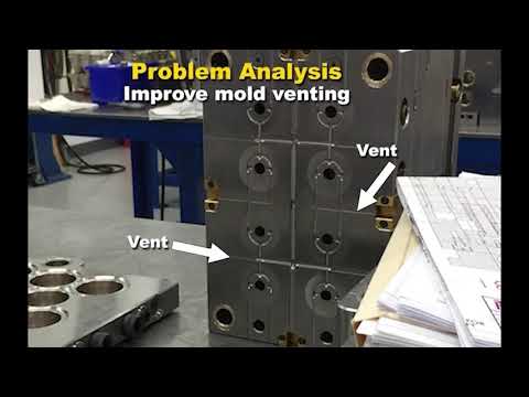 Improve Mold Venting - Injection Molding Part Problems & Solutions