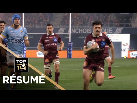 TOP 14 Saison 2024-2025 J18 - Résumé USA Perpignan - Union Bordeaux-Bègles