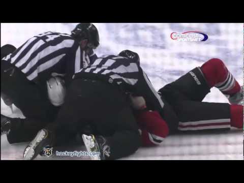 Brandon Yip vs Steve Montador January 24th 2012