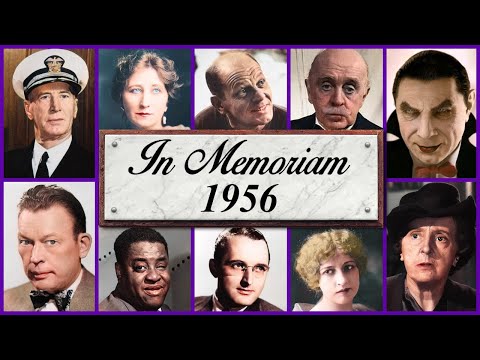 In Memoriam 1956: Famous Faces We Lost in 1956