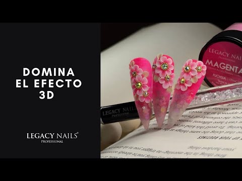 ¿Te apasiona el 3D pero no consigues ese acabado perfecto? | LEGACY NAILS