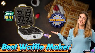 ✅ Top 5: Best Waffle Maker [Best Belgian waffle maker] { Reviews }