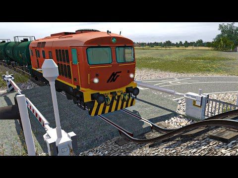 Impossible Weird Wave Rail Tracks Vs Trains Crossing | Indian Train Simulator🚎