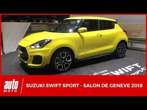 Salon de Genève 2018 - Suzuki Swift Sport turbo 140 ch