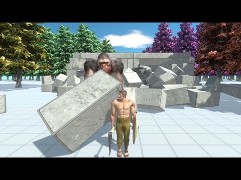 GORO THE GIANT Twins in the BOX vs ALL UNITS Animal Revolt Battle Simulator