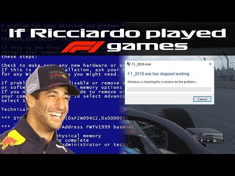 If Ricciardo played F1 games