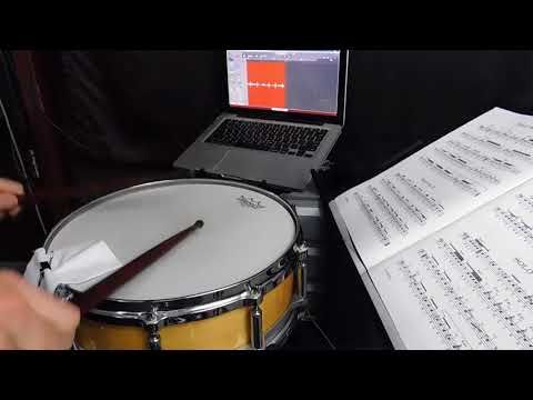 Solo 15 from "The All-American Drummer" Charley Wilcoxon 112bpm