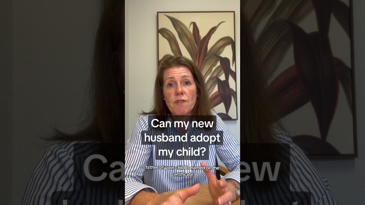 Can my new husband adopt my child?